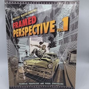 Framed Perspective Vol. 1 Graphic Art Book - Yellow & Black Cover